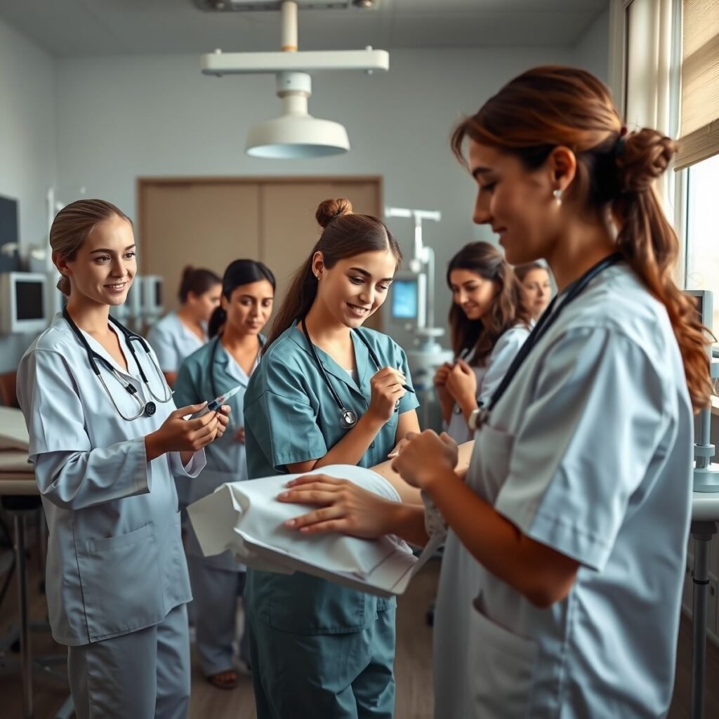 Cursos de enfermagem com prática simulada: formação de excelência